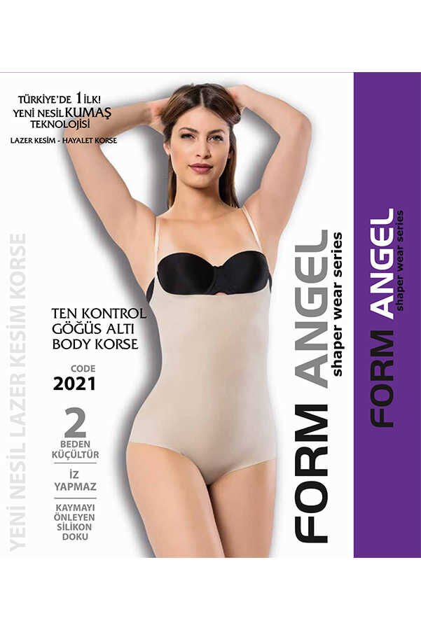 Kadın Göğüs Altı Body Korse Form Angel 2021