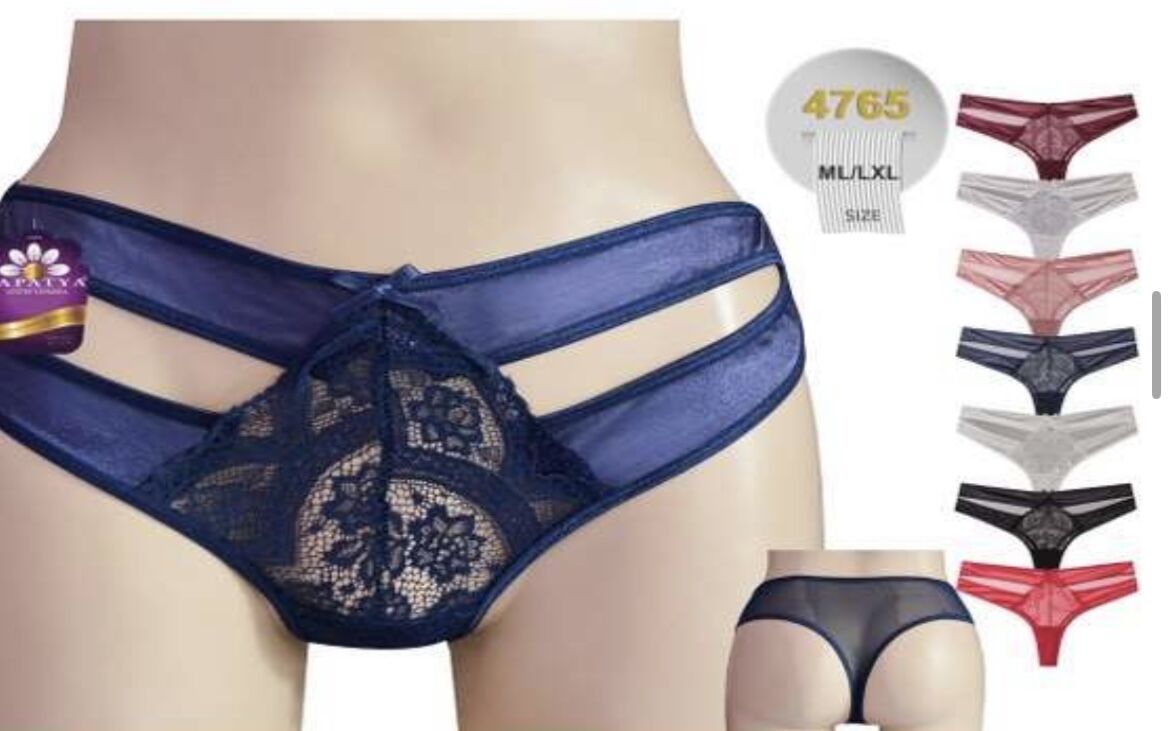 Kilot Tanga Saten Papatya 4765