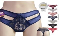 Kilot Tanga Saten Papatya 4765