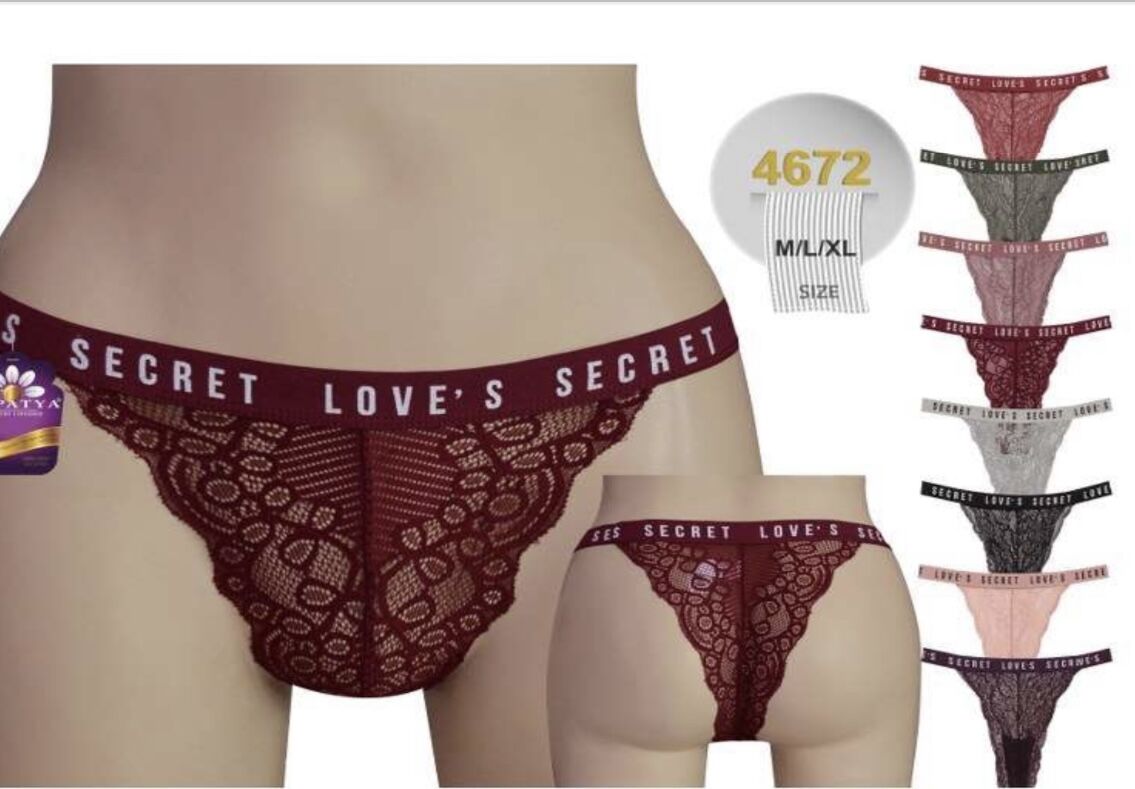 Kilot Tanga Dantelli Papatya 4672