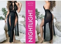 Nightlıght 3732 Uzun Fantezi Elbise