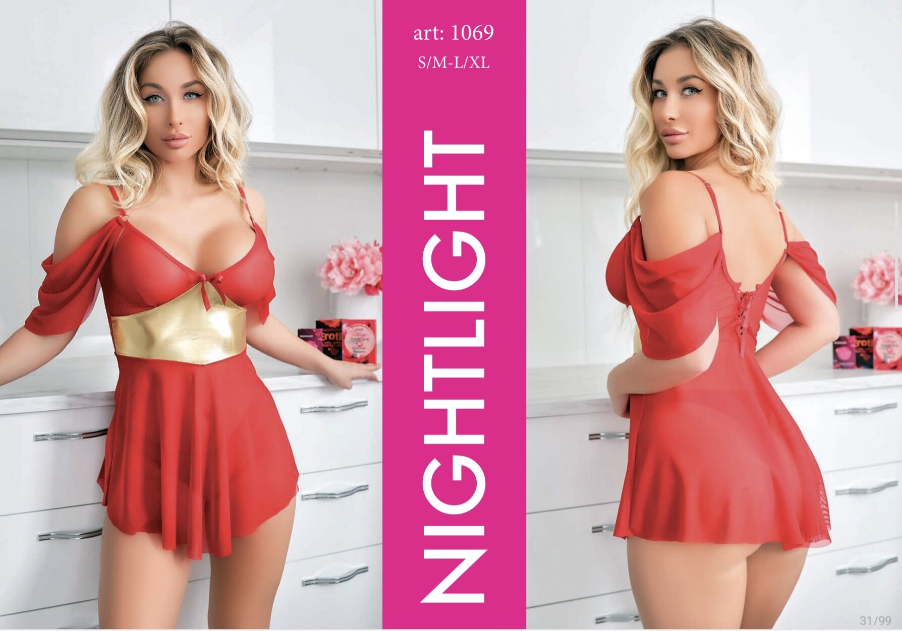 Nightlıght 1069 Fantezi Elbise