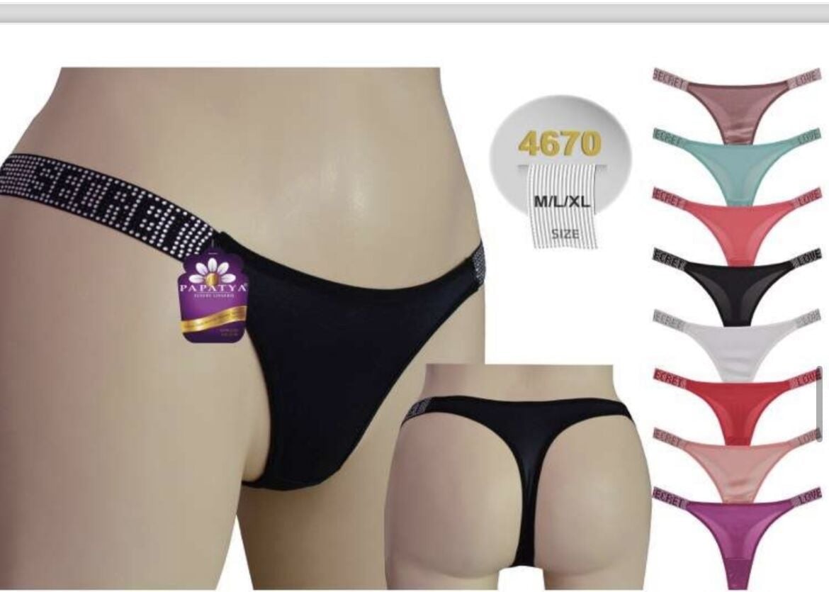 Kilot Tanga Tül Papatya 4670