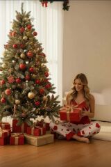 Modaaz 2044 Saten Pijama Takımı