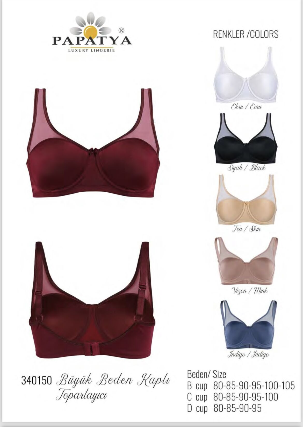Sütyen Toparlayıcı Papatya 340150